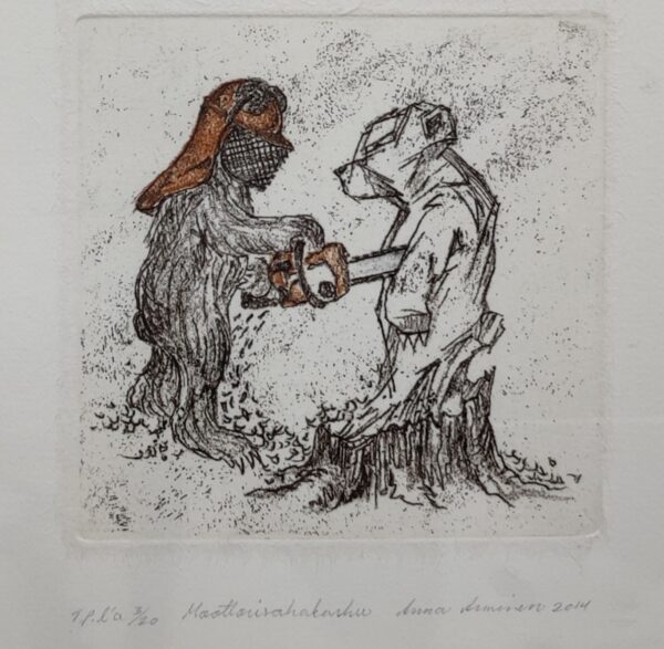 Moottorisahakarhu (vedos 5/20)