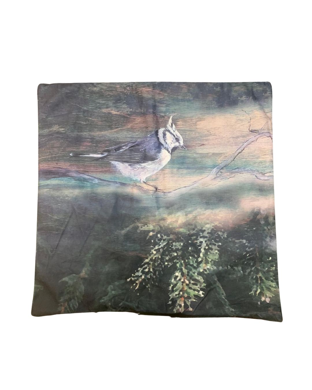 Töyhtötiainen - tyynynpäällinen